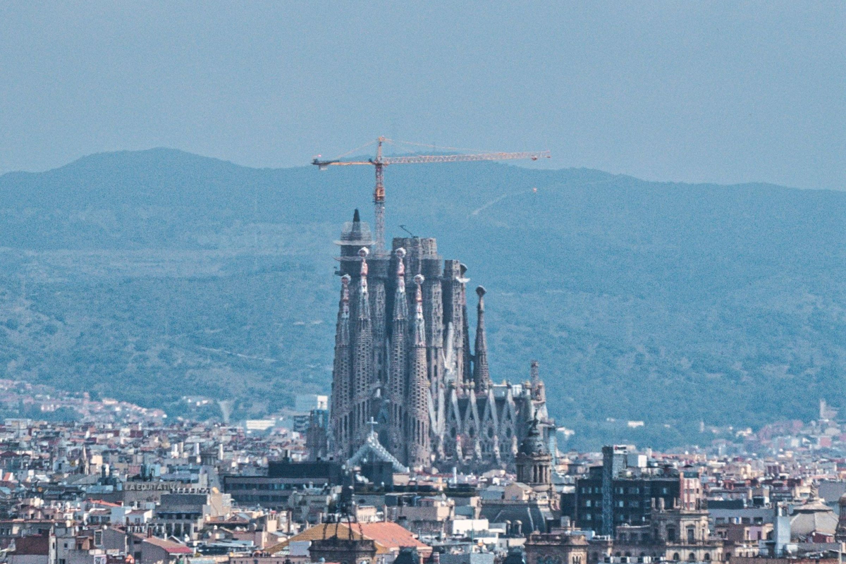 Sagrada Família kirken i Barcelona
