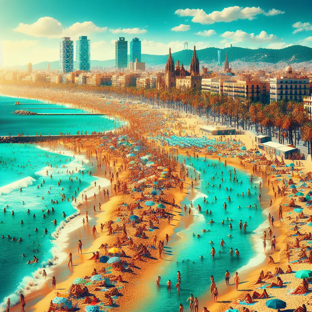 Hvordan er vejret i Barcelona i uge 31?